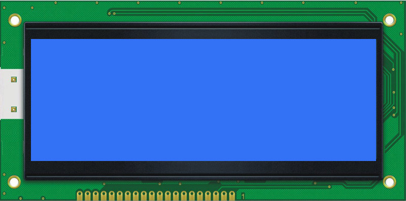 STN Blue Transmissive Graphic LCD Display Module 192 X 64 Dots