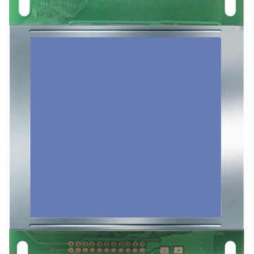 128x128 Dots STN Blue Transmissive Graphic LCD Display Module ISO9001