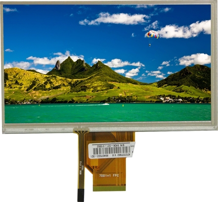 7.0 Inch 800x480 TFT LCD Display Module for Instrument Meter and Automobile Electronics