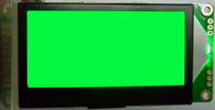 128 X 64 Dots Graphic LCD Display Module With Green Backlight