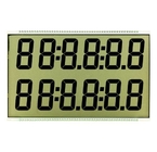 Seven Segment Display Module Customized TN Gray Character Small LCD Display With Pin