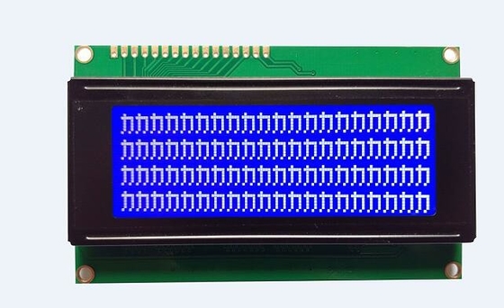 20 Characters X 4 Lines Character LCD Display Module VA 76*26 Mm 2004 LCD STN Blue Transmissive Negative