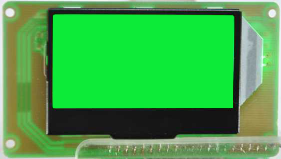 POS Machine 132 X 64 Dots Graphic LCD Display Module With Green Backlight