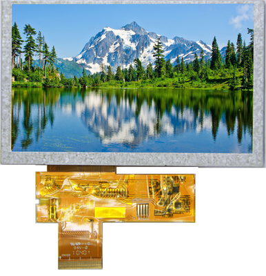 5.0 Inch 800x480 Dots TFT Colour Lcd Display Module With 450 Nits Backlight For Photo Frame
