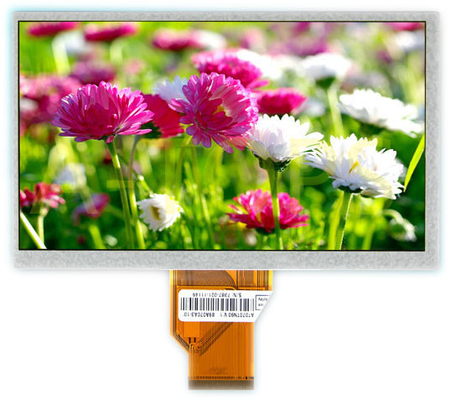 7.0 Inch 800x480 Dots Resolution TFT LCD Display Module 50 Pin RGB Interface